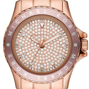 Michael Kors Damklocka MK6956 Kenly Roséguldstonad/Roséguldstonat