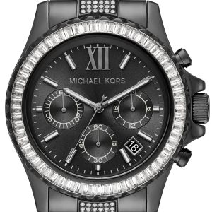 Michael Kors Damklocka MK6974 Everest Svart/Stål Ø42 mm