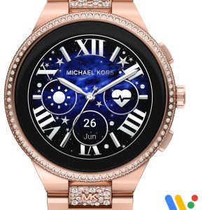 Michael Kors Damklocka MKT5147 Gen 6 Roséguldstonat stål Ø44 mm