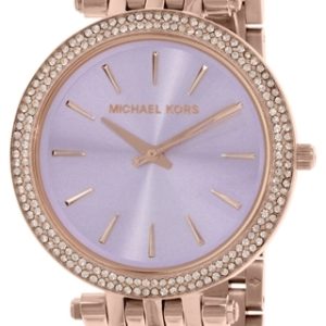 Michael Kors Darci Damklocka MK3400 Lila/Roséguldstonat stål Ø45 mm