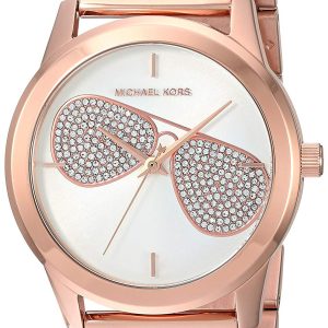 Michael Kors Hartman Damklocka MK3673 Vit/Roséguldstonat stål Ø38