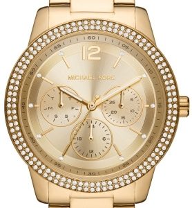 Michael Kors Herrklocka MK6927 Tibby Guldtonad/Guldtonat stål Ø40 mm