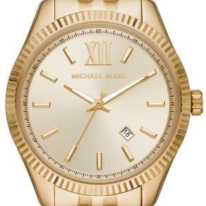 Michael Kors Herrklocka MK8857 Lexington Guldtonad/Guldtonat stål