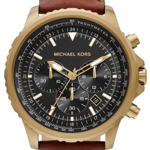 Michael Kors Herrklocka MK8906 Cortlandt Svart/Läder Ø44 mm