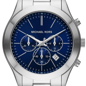 Michael Kors Herrklocka MK8917 Slim Runway Blå/Stål Ø44 mm