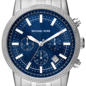 Michael Kors Herrklocka MK8952 Hutton Blå/Stål Ø43 mm