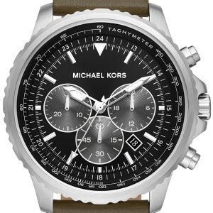 Michael Kors Herrklocka MK8985 Cortlandt Svart/Läder Ø44 mm