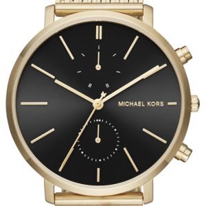 Michael Kors Jaryn Herrklocka MK8503 Svart/Gulguldtonat stål Ø45 mm