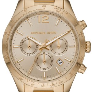 Michael Kors Layton Damklocka MK6795 Guldtonad/Guldtonat stål Ø42 mm