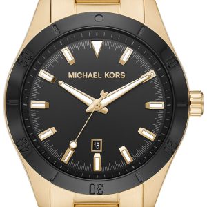 Michael Kors Layton Herrklocka MK8816 Svart/Guldtonat stål Ø44 mm