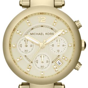 Michael Kors Parker Damklocka MK5701 Champagnefärgad/Guldtonat stål