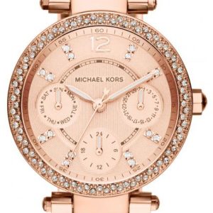 Michael Kors Parker Damklocka MK5841 Roséguldstonad/Roséguldstonat