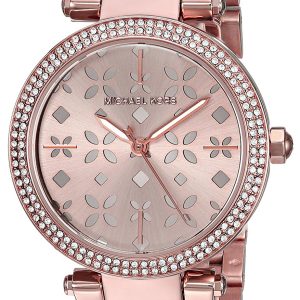 Michael Kors Parker Damklocka MK6470 Roséguldstonad/Roséguldstonat