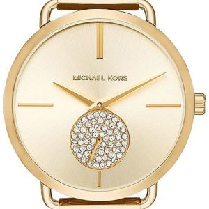 Michael Kors Portia Damklocka MK3852 Gulguldstonad/Gulguldtonat stål