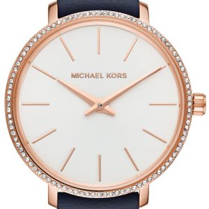 Michael Kors Pyper Damklocka MK2804 Vit/Läder Ø32 mm