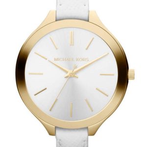 Michael Kors Runway Damklocka MK2273 Silverfärgad/Läder Ø42 mm