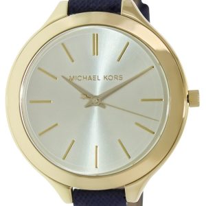 Michael Kors Runway Damklocka MK2285 Silverfärgad/Läder Ø41 mm