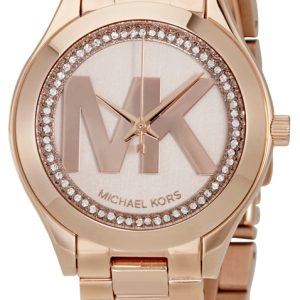 Michael Kors Runway Damklocka MK3549 Roséguldstonad/Roséguldstonat