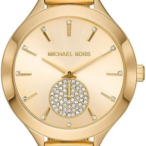 Michael Kors Runway Damklocka MK3920 Gulguldstonad/Gulguldtonat stål