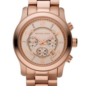 Michael Kors Runway Herrklocka MK8096 Roséguldstonad/Roséguldstonat