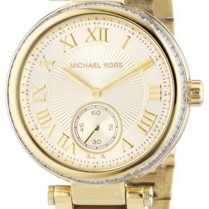 Michael Kors Skylar Damklocka MK5867 Silverfärgad/Guldtonat stål