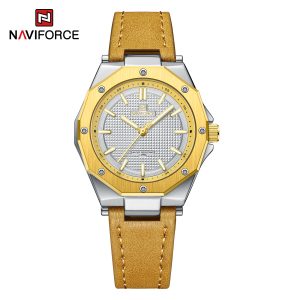 Naviforce Dark Triad Ladies Silver Gold