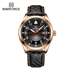 Naviforce Race Track Rose Gold Black