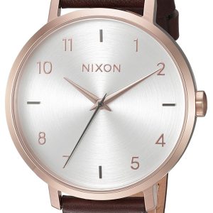 Nixon 99999 Damklocka A10912369-00 Vit/Läder Ø38 mm