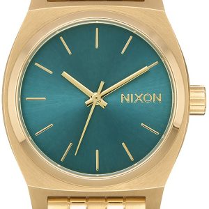 Nixon 99999 Damklocka A1130-2626-00 Turkos/Gulguldtonat stål Ø31 mm