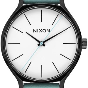 Nixon 99999 Damklocka A12503317-00 Vit/Läder Ø38 mm