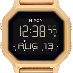 Nixon 99999 Damklocka A1272-502-00 LCD/Gulguldtonat stål