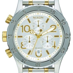 Nixon 99999 Damklocka A4042187-00 Silverfärgad/Gulguldtonat stål