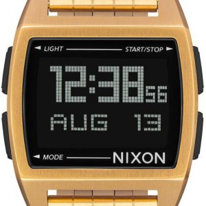 Nixon 99999 Herrklocka A1107-502-00 LCD/Gulguldtonat stål