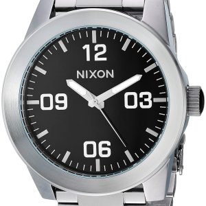 Nixon 99999 Herrklocka A346000-00 Svart/Stål Ø48 mm