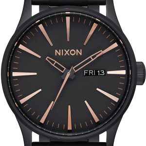 Nixon 99999 Herrklocka A356-957-00 Svart/Stål Ø42 mm