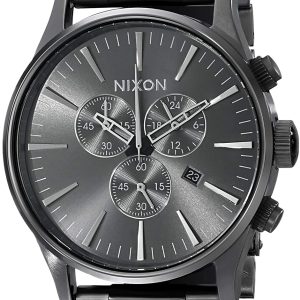 Nixon 99999 Herrklocka A386-632-00 Grå/Stål Ø42 mm