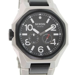 Nixon 99999 Herrklocka A397000-00 Svart/Stål Ø47 mm