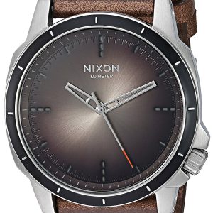 Nixon 99999 Herrklocka A9142594-00 Brun/Läder Ø45 mm