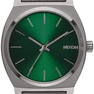 Nixon A0452458-00 The Time Teller Grön/Stål Ø37 mm