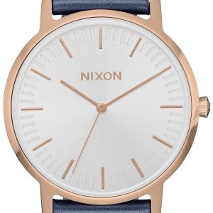 Nixon A11992798-00 Vit/Läder Ø35 mm