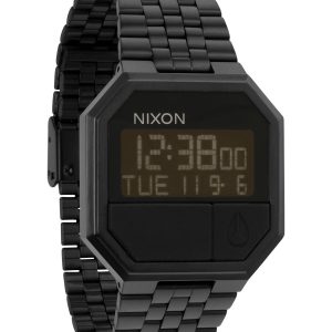 Nixon A158001-00 The Re-Run Svart/Stål