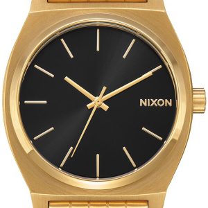 Nixon Damklocka A0452042-00 The Time Teller Svart/Gulguldtonat stål