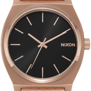 Nixon Damklocka A0452598-00 The Time Teller Svart/Roséguldstonat