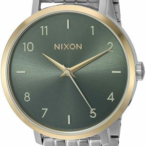 Nixon Damklocka A10902877-00 Grön/Stål Ø38 mm