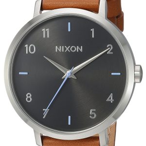 Nixon Damklocka A1091019-00 Svart/Läder Ø35 mm