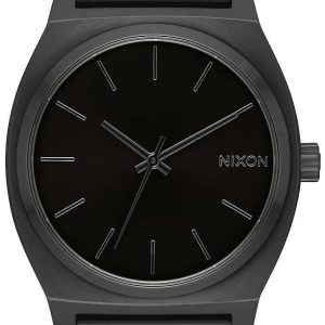 Nixon Damklocka A1187001-00 The Time Teller Svart/Stål Ø37 mm