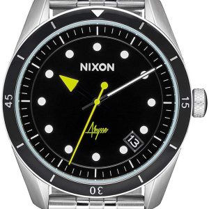 Nixon Damklocka A12372971-00 Svart/Stål Ø42 mm