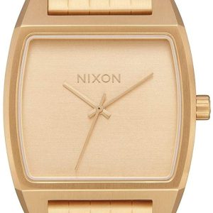 Nixon Damklocka A1245502-00 Gulguldstonad/18 karat gult guld