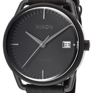 Nixon Damklocka A19900100-00 The Mellor Svart/Läder Ø39 mm