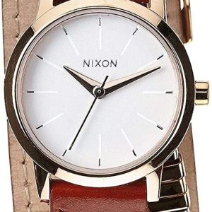 Nixon Damklocka A403-1749-00 Vit/Roséguldstonat stål Ø26 mm